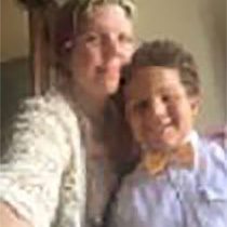 Photo of Andrea Cutshaw. She received acupuncture treatment for smoking cessation.