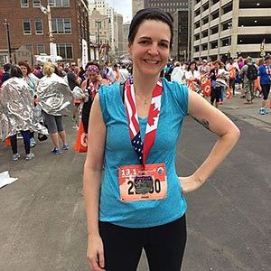 Photo of Jenny Renshaw. She recieved acupuncture treatment for foot pain.